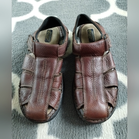 Men's Dockers Searose Fisherman Leather Sandals - Picture 7 of 10